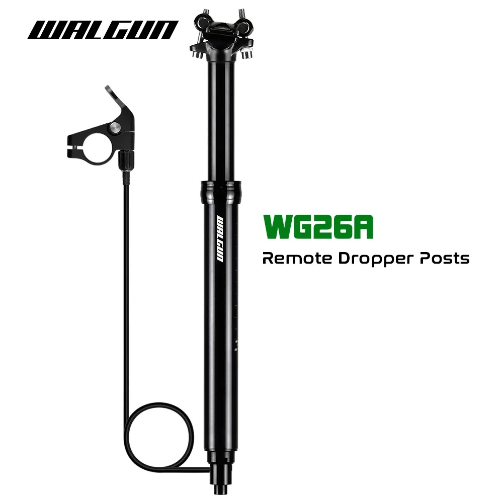 SP26A Remote Dropper Seatpost 30.9mm 31.6mm Bicycle Seat Tube Lever Travel 100mm 125mm 150mm 170mm Mtb Mountain Bike Seat Post