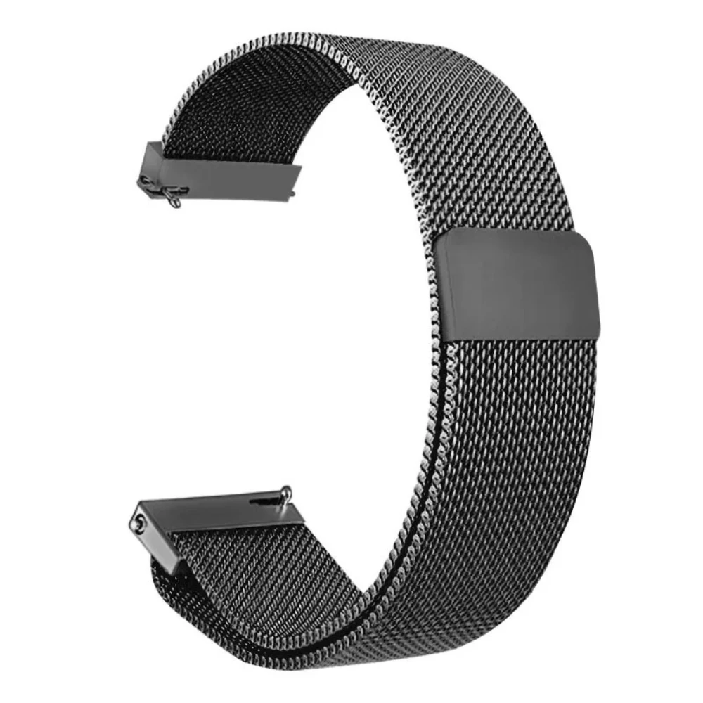 Premium 22mm Milanese Metal Loop Band Replacement Wristband