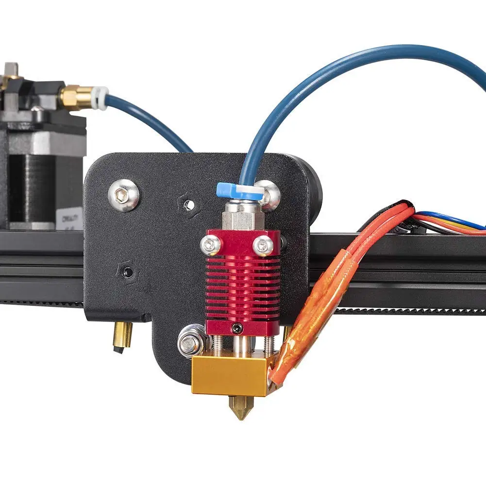 3D Printer Accessories 3sets Extruder Hotend 3 PCS 0.4MM MK8 Nozzles for CR-10 CR10 CR10S Ender 3 Ender 3 Pro 5