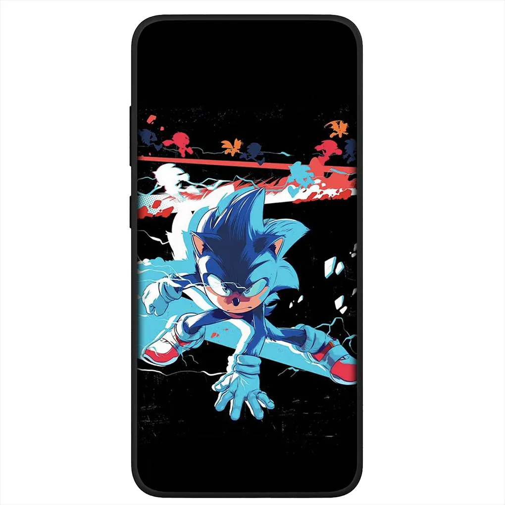 thumbnail image 1 of Funda con fondo de pantalla de Anime S-Sonics y erizos para Xiaomi Redmi Note 13, 8, 7, 12 Pro, C, A3, 13C, 12C, 8A, 7A, 8T, A3X, 4G, 5G, 1 of 5