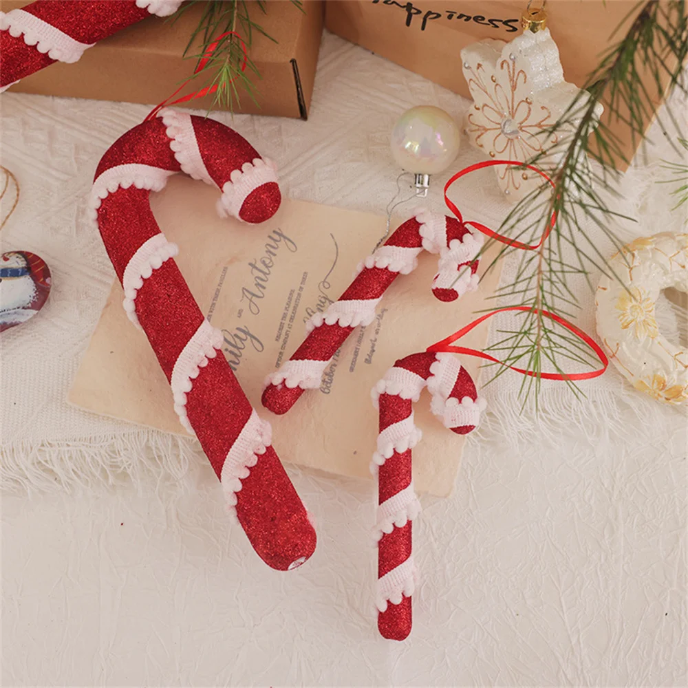 Langxun 6pcs Candy Land 2025 Decorazione Natalizia Da 10 Pollici Lollipop Candy Candy Cane Christmas D Cor Ornamenti Natalizi Craft~p118402567