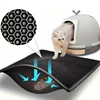 Double Layer Cat Litter Mat with Waterproof Non-Slip Washable Pet Litter Box Mat Sand Trapper Clean Pad Durable Bed Mat 2