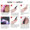 NAILCO 15ml Top Coat Base Coat Gel Nail Primer Gel Remover Nail Art Semi Permanent Lacquer Varnish Hybrid Nail Supplies 6
