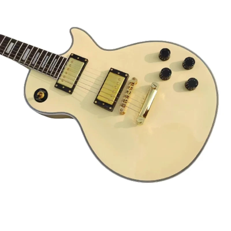 

High quality 24 fret alpine white LP guitar Free Shipping in Stock