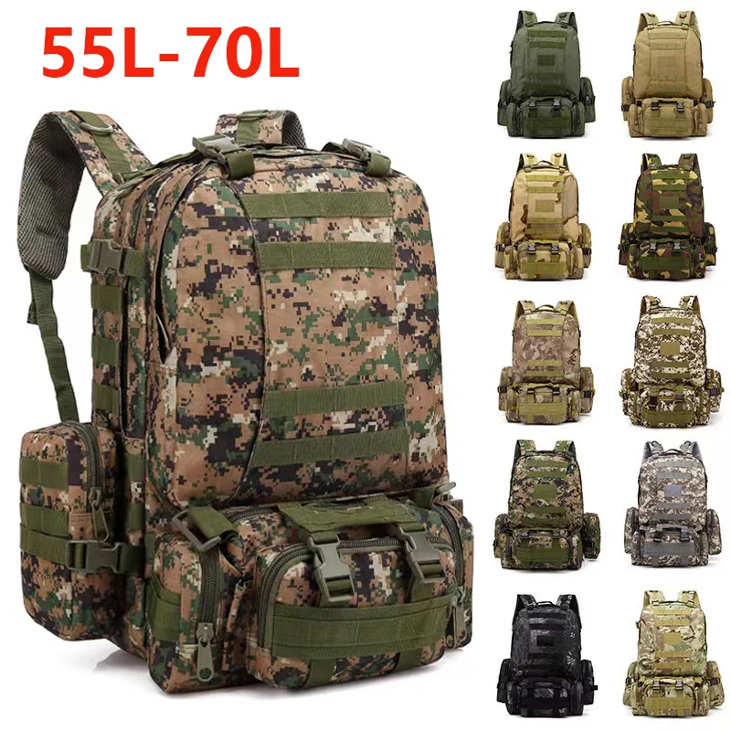 Sac à dos tactique Molle 30 L pour l'extérieur, la randonnée