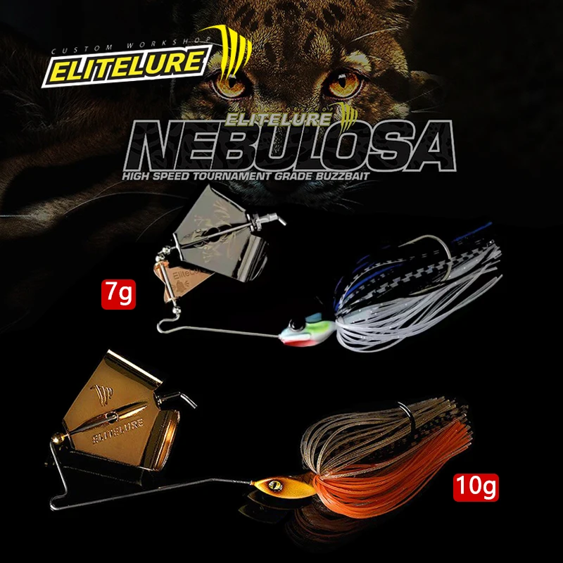

ELITELURE 10g Buzzbaits Fishing Lure Artificial Metal Hard Bass Lures Wobbler Topwater Spinner Baits Trout Pike Fish Tackle