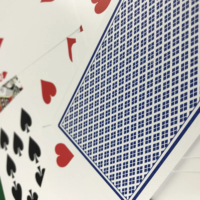 2 pcs of plastic playing cards PVC narrow card frosted waterproof premium game Entertainment 8.8CMX5.8CM/3.46*2.28inch playing cards plastic playing cards