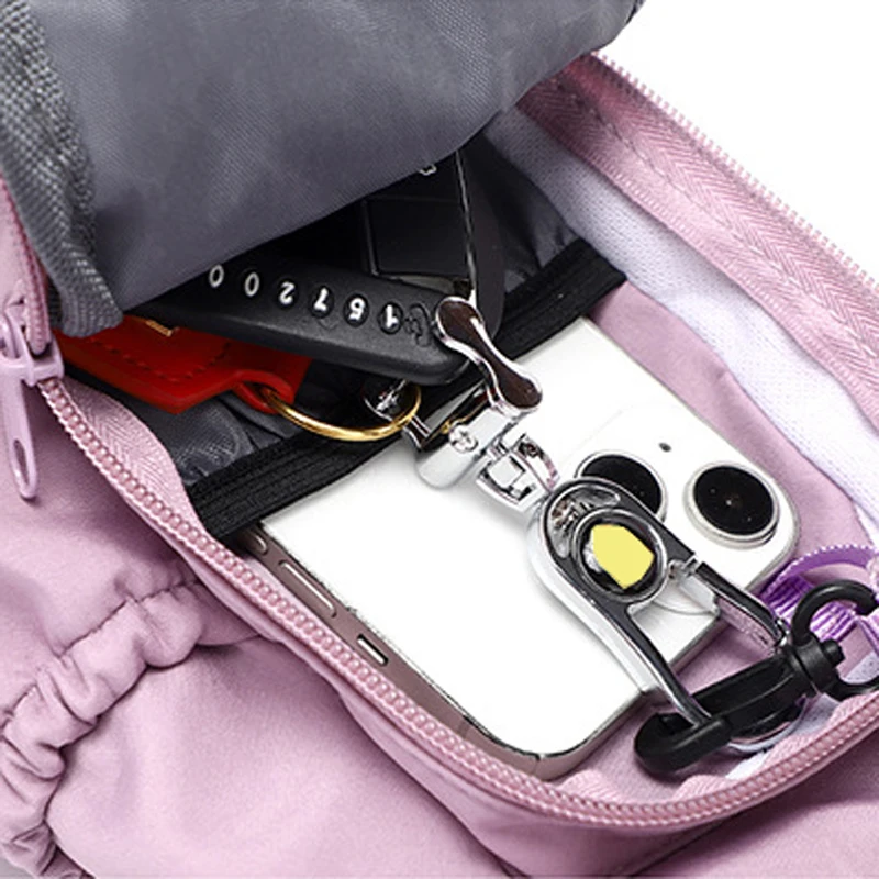 Custodia protettiva per bottiglia da esterno Borsa portaoggetti per telefono cellulare Borsa a tracolla piccola Borsa da tasca da viaggio per accessori per bottiglie di tazze d'acqua - immagine 2