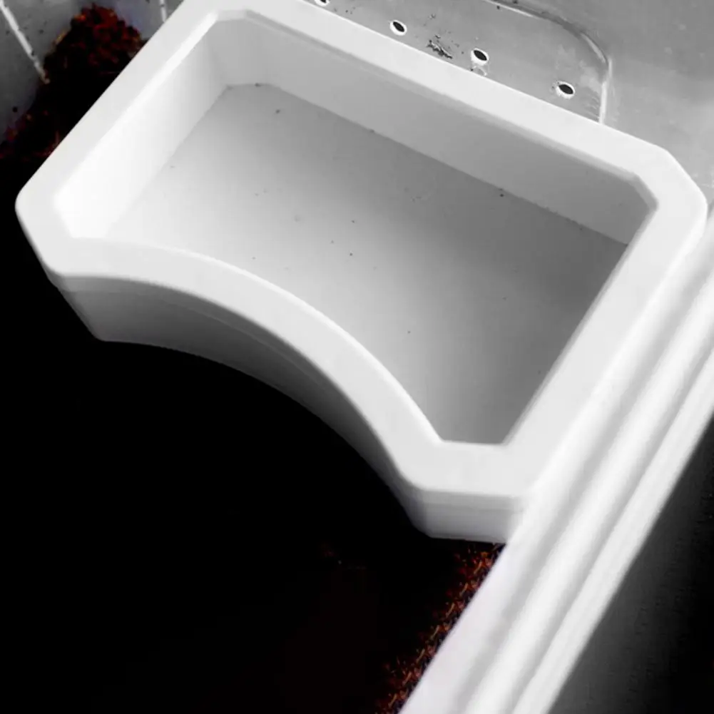 Reptile Water Bowl for Pet, Plastic Water Box, Feeder for Reptile Food, Water Dish for Lizard Feeding Bowl, Aquarium Ornament