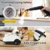 Multi-Purpose Steam Cleaner, Portable Steamer with Trigger Lock, Wheels & 61 OZ Water Tank, 1800W Steam Cleaning Machine for Uph 3