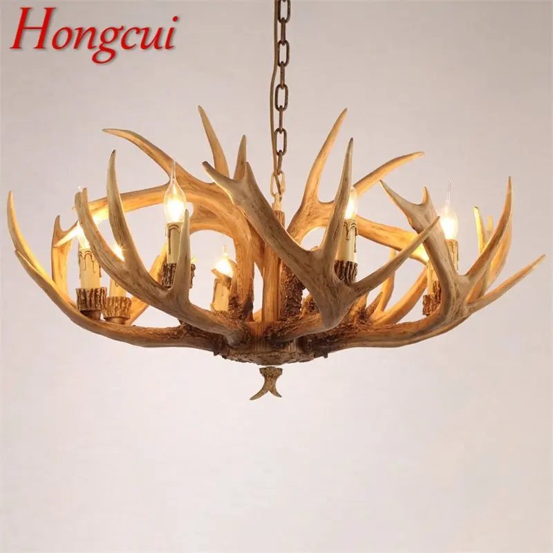 

Hongcui Nordic LED Pendant Lights Creative Lamps and Chandeliers for Home Dining Room Aisle Decor Fixtures