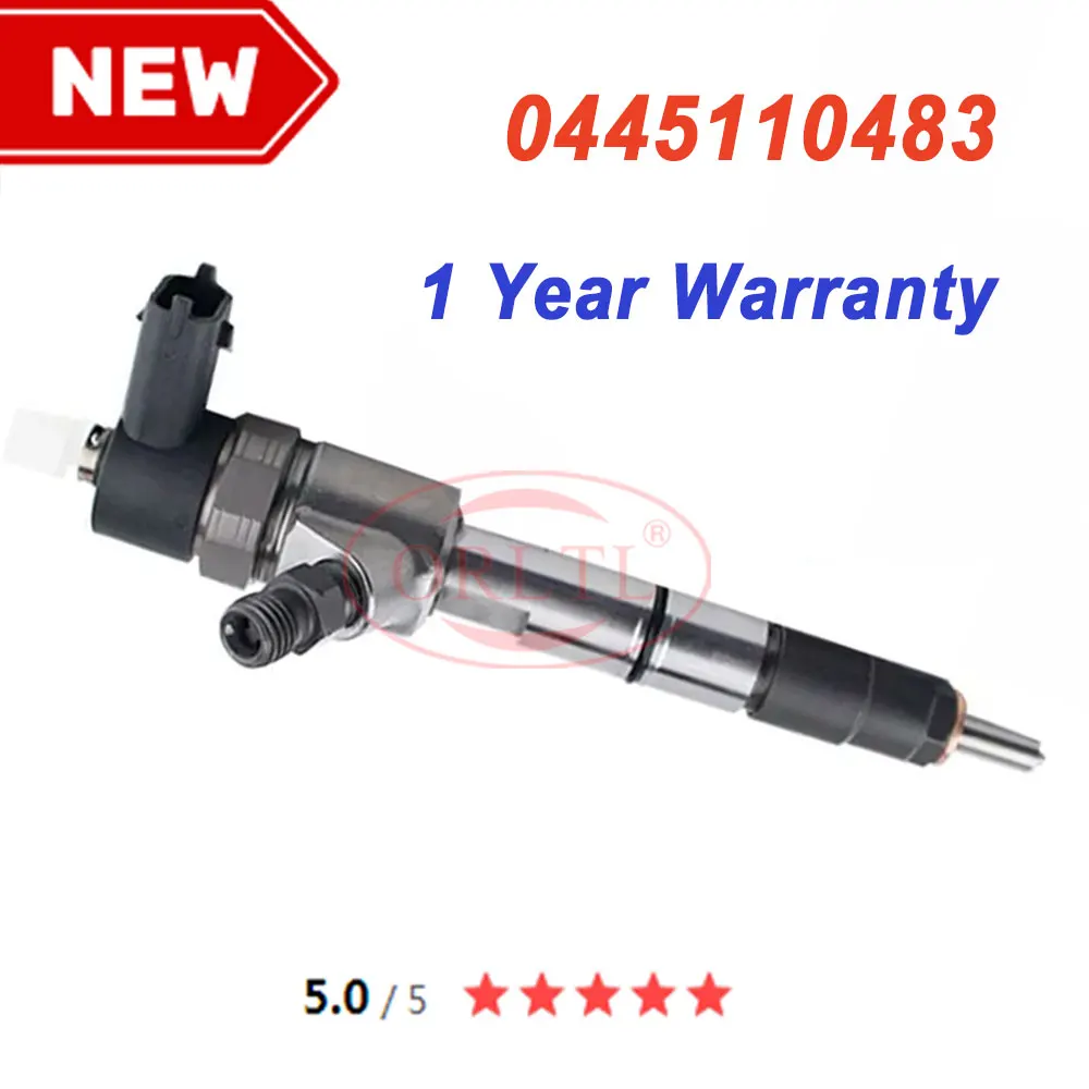 

Genuine New C00069125 SAIC Chase V80 G10 T60 D90 0 445 110 484 483 Common Rail Diesel Fuel Injector 0445110483 0445110484