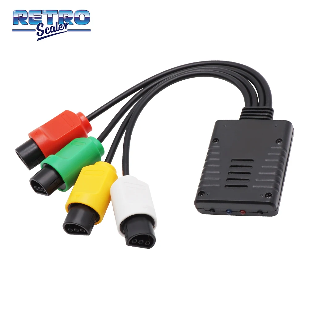 Retroscaler-blueretro Controlador de Jogo sem Fio Adaptador para Nintendo 64 Console N64 Suporte até Quatro - Image 6