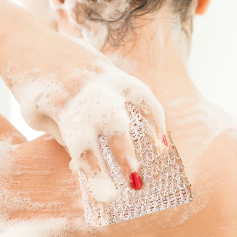 

Foaming Drying For Sisal Mesh Bag Shower Saver Holder Use Pouch Bath Soap Natural Net Exfoliating 10pcs