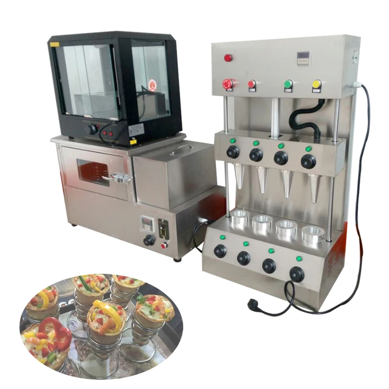 

Commercial Hand-held Pizza Making Machine For Pizza Shop Cone Mold Umbrella Mold Cup Mold Pizza Cone Machine