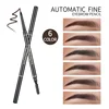 1.5mm Fine Eyebrow Pencil with Double Head Automatic Rotation, One Line Eyebrow Pencil Waterproof and Makeup Free Makeup Pen 2