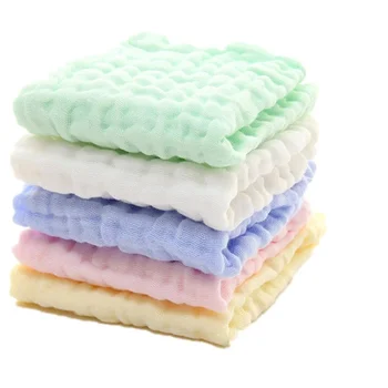 Baby Washcloths – Soft Cotton Wipes for Newborns, 5pcs 1