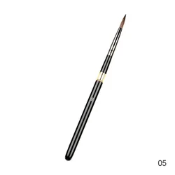 High - Quality Wolf Hair Detachable Rod Paint Brush for Artistic Watercolor Painting and Drawing (05)