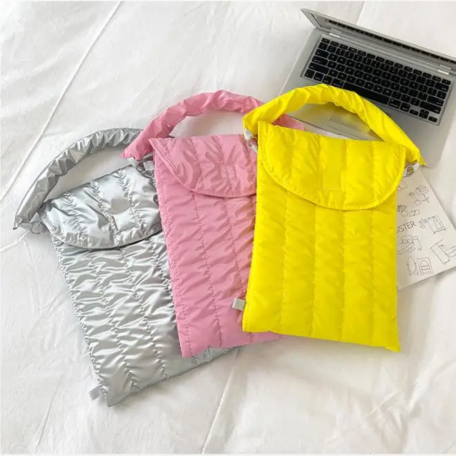 Bolsa para Tablet para Laptop Capa Macia para Macbook Air 13.3 Lenovo Xiaomi Huawei Ipad Pro 11 12.9 10ª Bolsa Ins Coreano 12 13 14 Novo