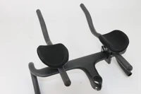 Nouveau Pince de forme spéciale route engrenage fixe vélo Triathlon temps d'essai 3K plein carbone vélo étendu TT repos guidon barre en carbone 2