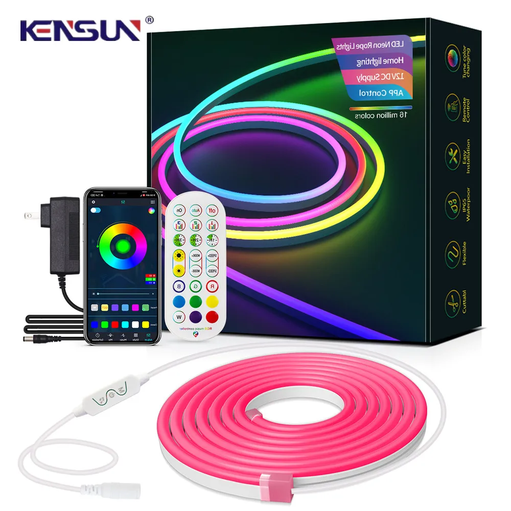 5M Super Brightness RGB Strip Light Multi- Color Dimmable