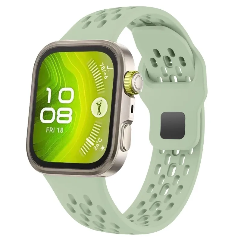 Breathable and Comfortable Sports Silicone Strap - Easy Adjustment Bracelet