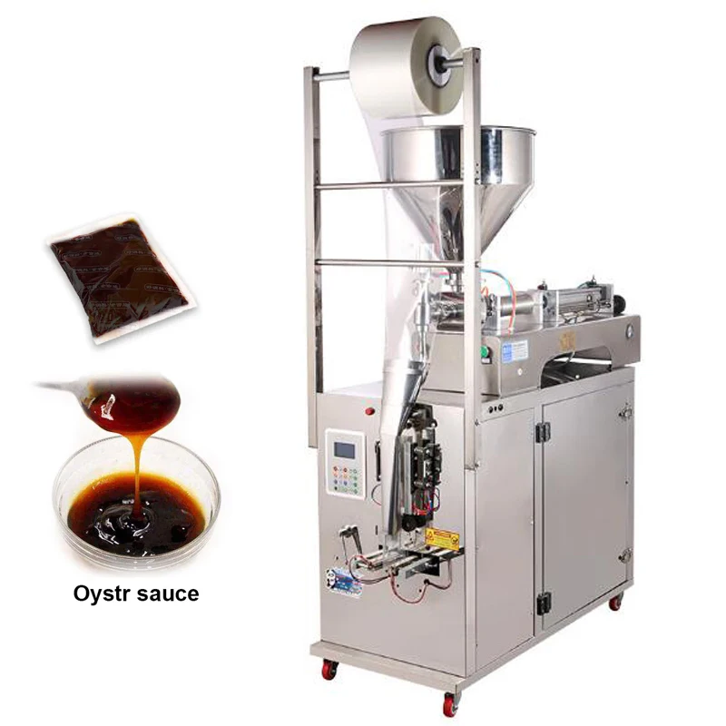 

Automatic Packing Machine for Chilli Paste Tomato Paste Filling And Sealing Machine Quantitative Liquid Packaging Machine