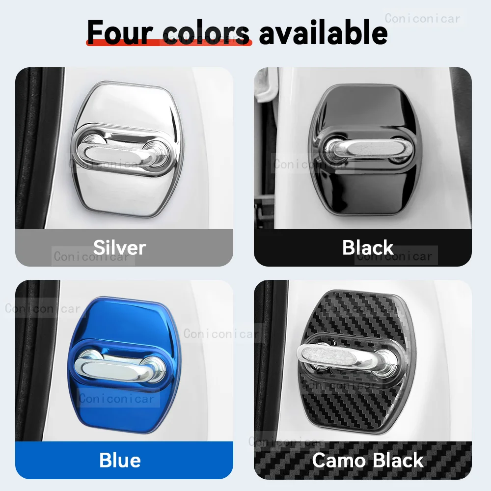 Car Door Lock Decoration Protection Cover Flags Emblem Stainless Steel Case  For KIA XCeed 2019 2020 2021 2022 Auto Accessories - AliExpress