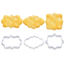 

3Pcs/Set Biscuit Mould Pastry Fondant Cookies Cutter Decorating Sugarcraft Cake Mold Wedding/Birthday/Baby Shower Party Supplies
