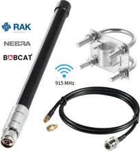 

8dBi Long-Range LoRa Gateway 915MHz Antenna For Helium RAK Hotspot HNT Miner Outdoors Waterproof Bobcat Miner 300