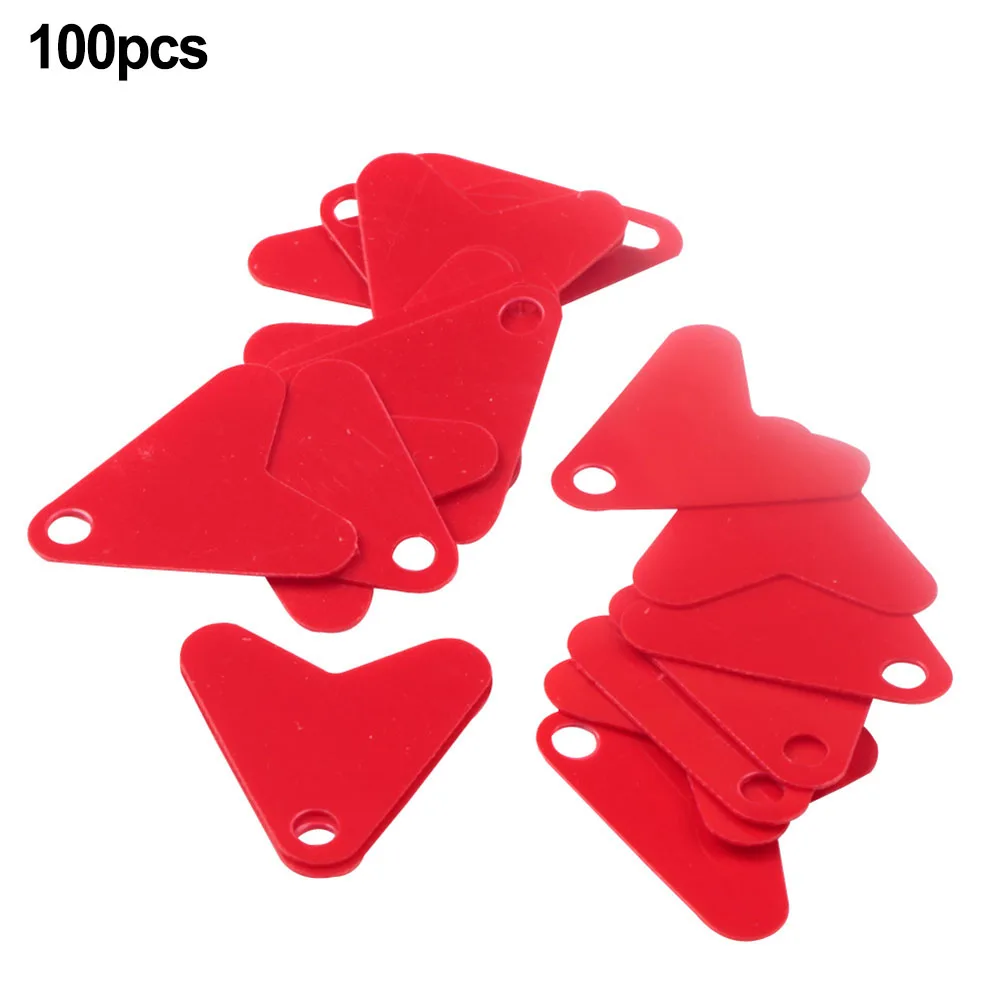 

Spinners Sequin Plastic Fishtails 100pcs Bait Accessories DIY Fishing Lures S/M/L High Performance High Quality