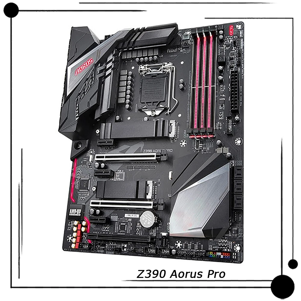 Per Gigabyte Z390 Pci-E 3.0 Atx Lga 1151 Ddr4 Scheda Madre Desktop Da 64Gb Z390 Aorus Pro