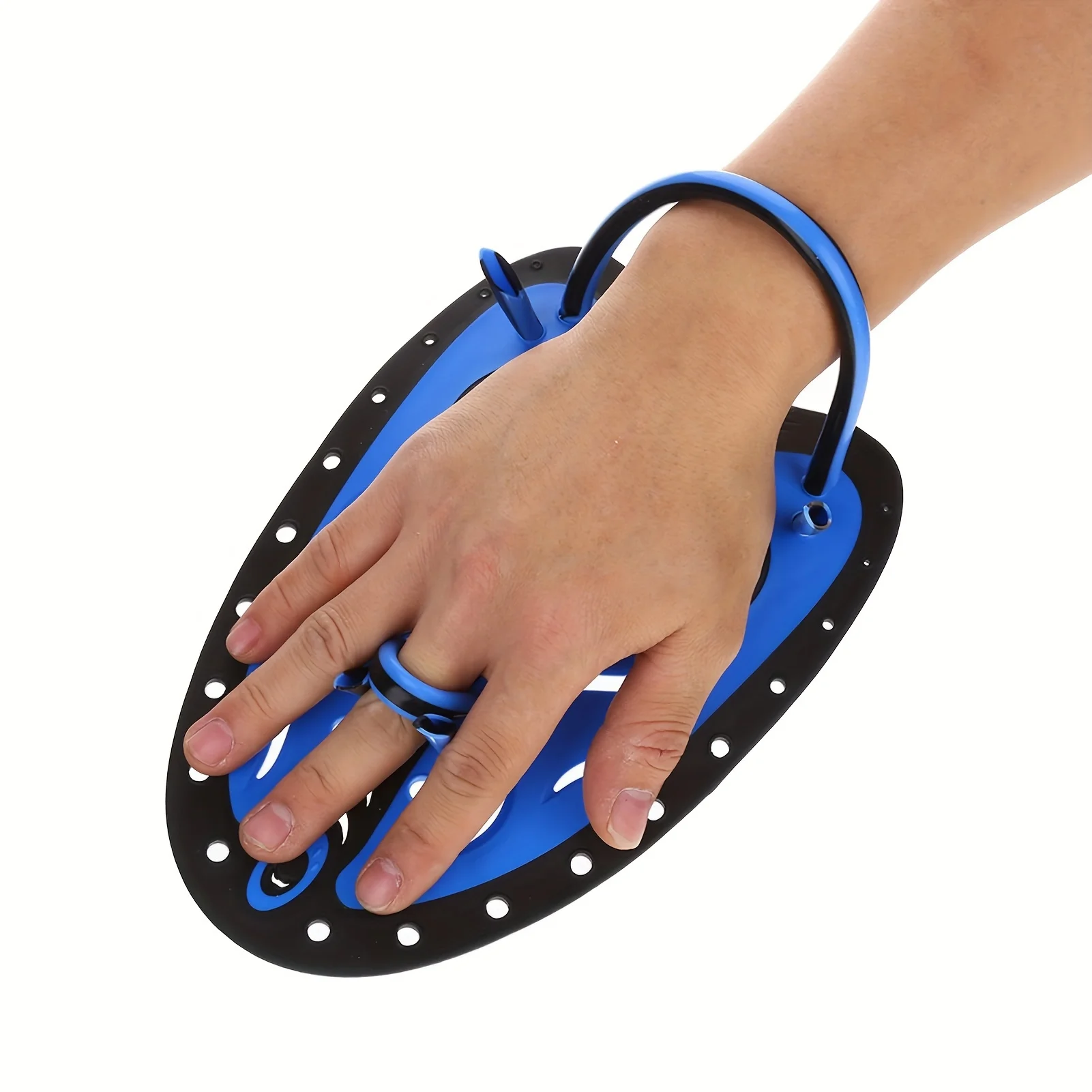 1 Pair Swim Hand Paddles, Professional Swimming Webbed Golves, For Water Sports Training 6