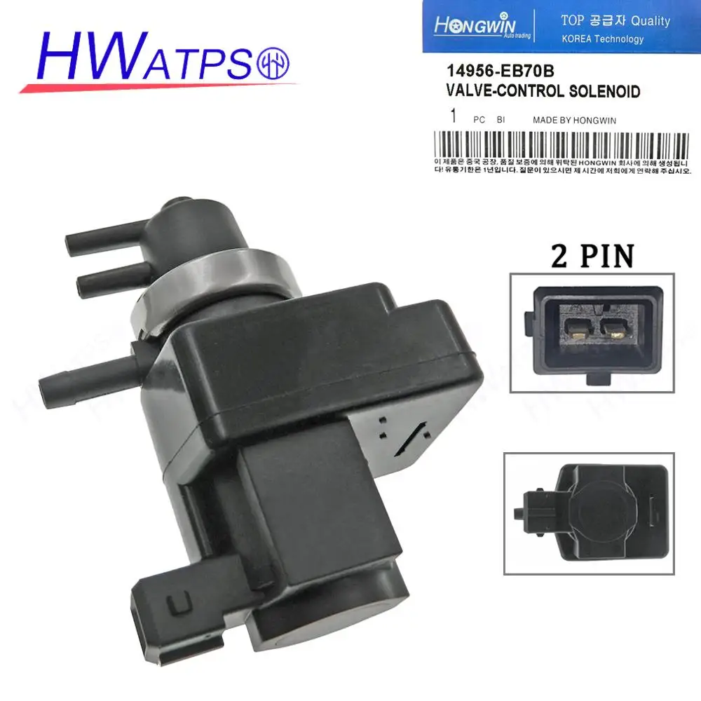 For Nissan NP300 Navara Pathfinder 2.5 D40 Turbocharge Boost Pressure Converter Solenoid Valve 14956-EB300 700866000 700866010