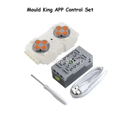 Enhanced Remote Control Power Functions MOC Train with Lithium Battery Box (APP Control Set)