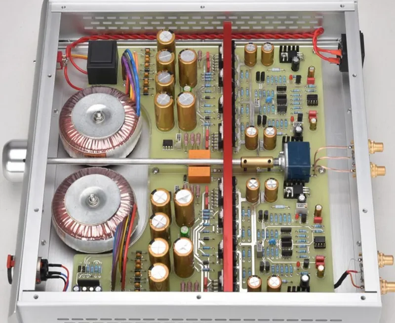 

Reference Gilmore Dynahi Circuit E500 K389 J109 + 2SC3381 2SA1349 Tube FET Field Effect Transistor Headphone Audio Amplifier