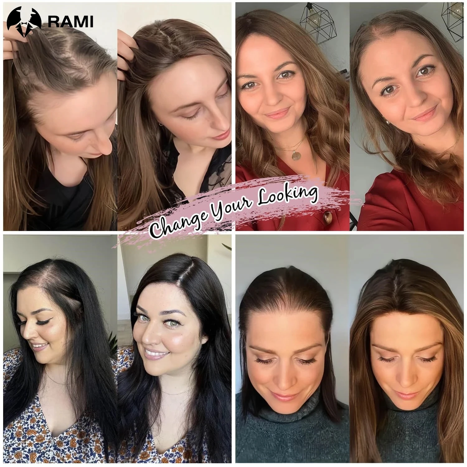 Synthetic Clip In Bangs Hair Extension Natural Fringe Topper