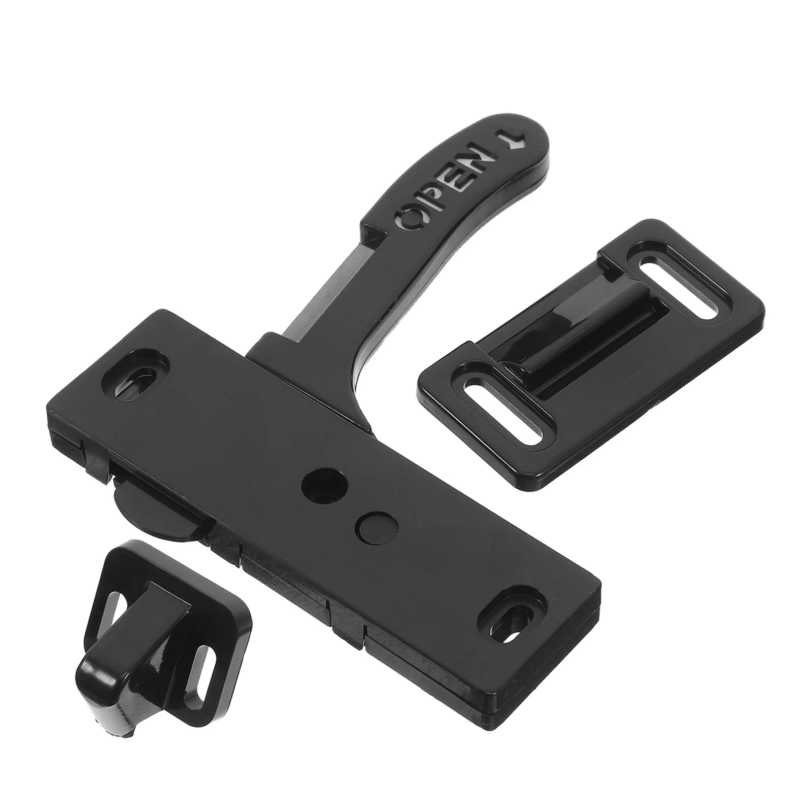 Kit de pestillo de puerta RV, manija derecha duradera, seguridad mejorada, fácil reemplazo, Compatible con varios modelo
