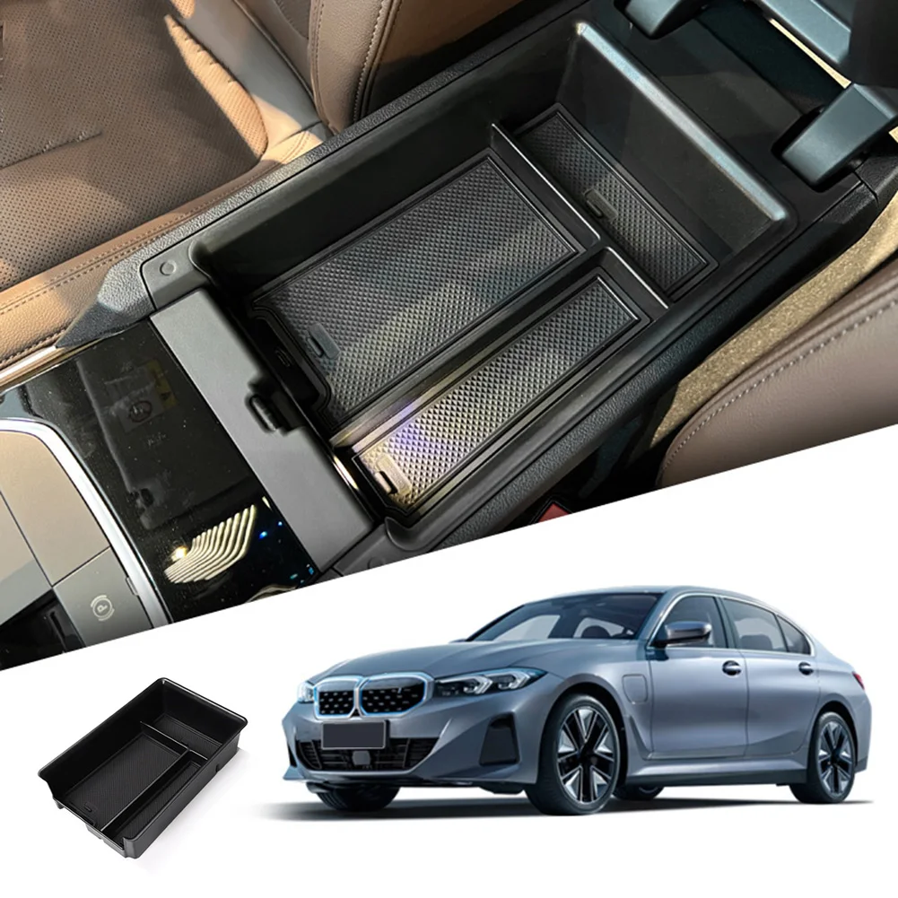 

1pc For BMW 3 4 Series Storage Box Plastic Console Stowing Tidying Box For BMW 3/4 Series G20/G21 2019-2023 G22/G23 2021-2023
