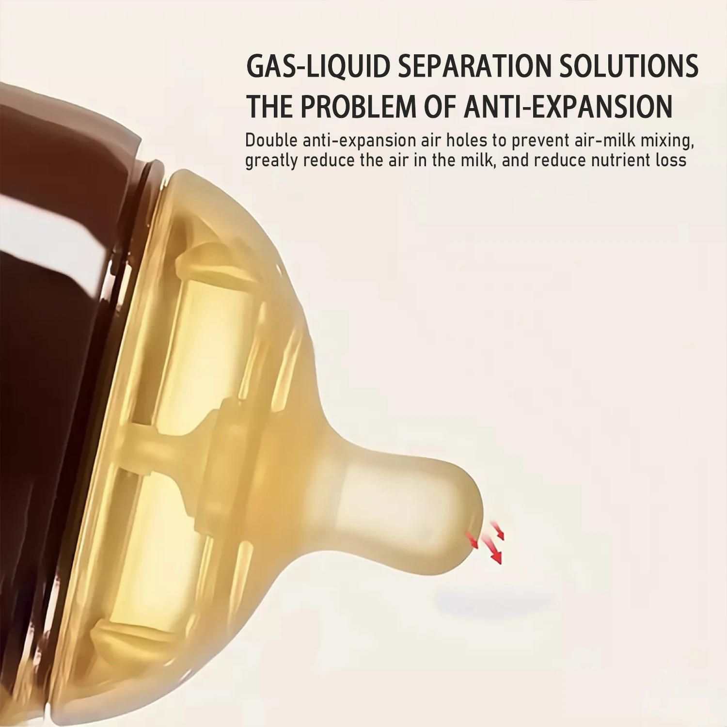 زجاجة أطفال نانو من السيليكون للأطفال من عمر 0 إلى...