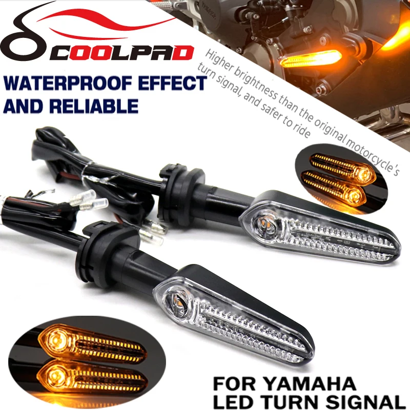

LED Turn Signal Light For YAMAHA XSR700 XSR900 XSR155 Tenere Tracer 700 900 GT FZ25 FZ16 FZ1/N Motorcycle Indicator Blinker Lamp