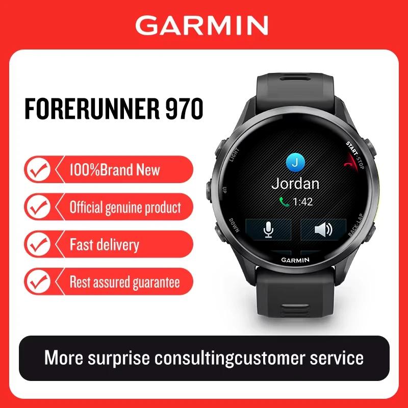 Garmin Forerunner 970 Outdoor Sports Watch for Running