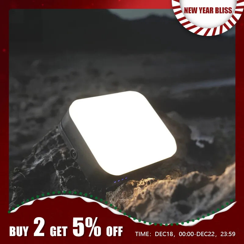 MIL-TEC Rechargeable Lantern LED Camping Flashlight Outdoor USB-C 410 Lumen