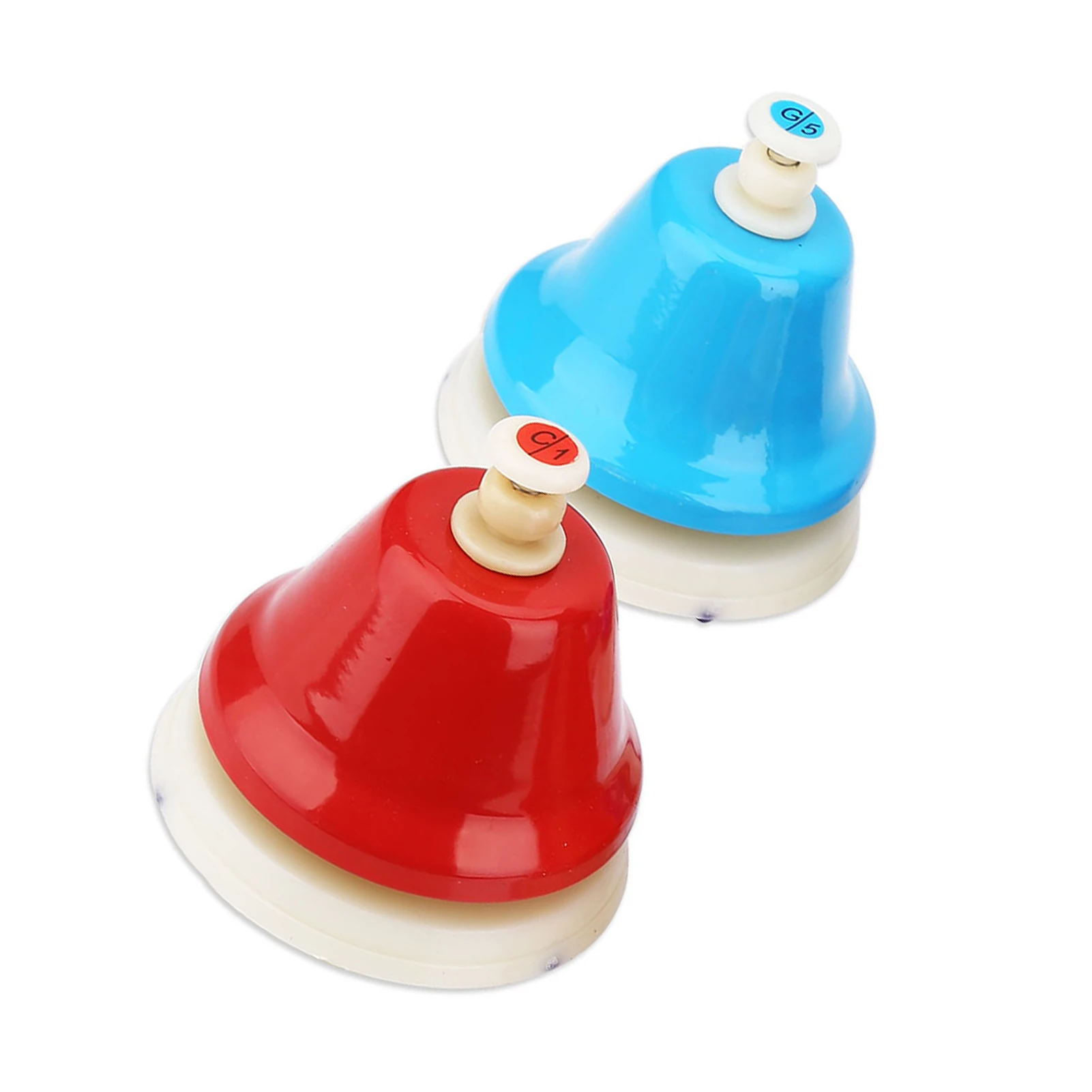 Handbells 3.3 * 3.1inch Hand Bells Instrument /Set Musical present for learning for playing classroom training
