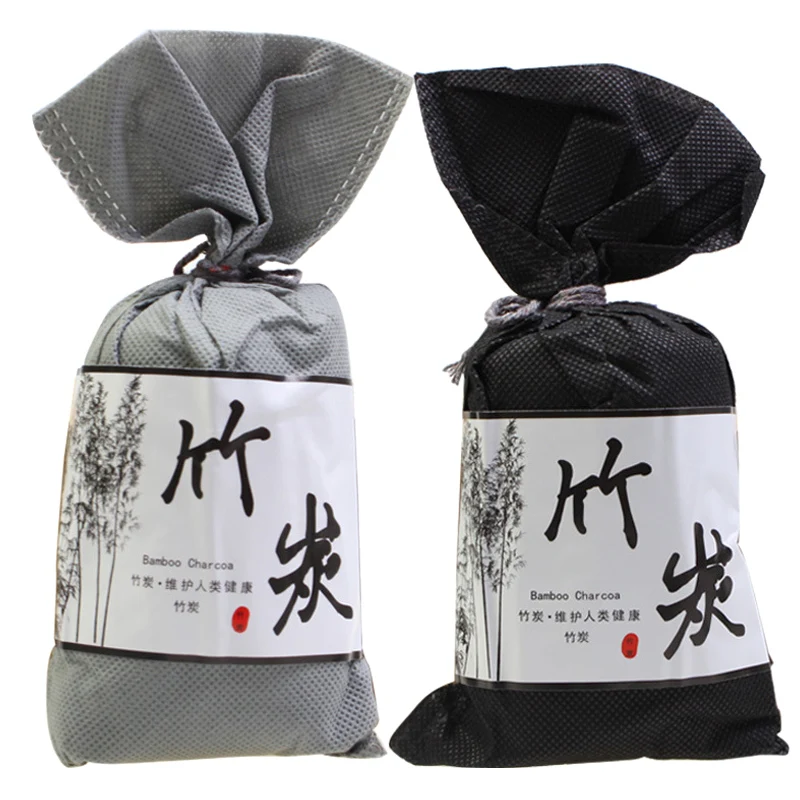 100g Bamboo Charcoal Bag Odor Absorber Smelly Removing Air Freshener For Closets Shoes Car