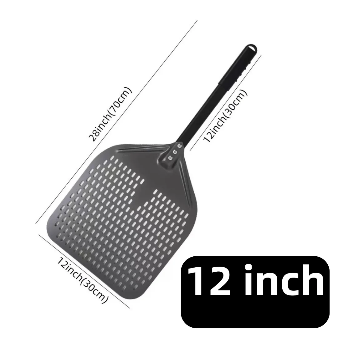 Enhanced Pizza Oven Shovel and Paddle Set - Hard Anodized Baking Tool Collection