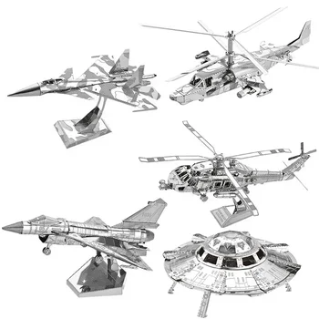 3D Metal Aircraft Puzzle 1