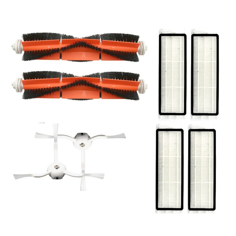 Side Brush Main Brush Hepa Filter For Xiaomi Vacuum 2 / 1S For Roborock S50 Robot Vacuum Cleaner Accessories Spare Parts