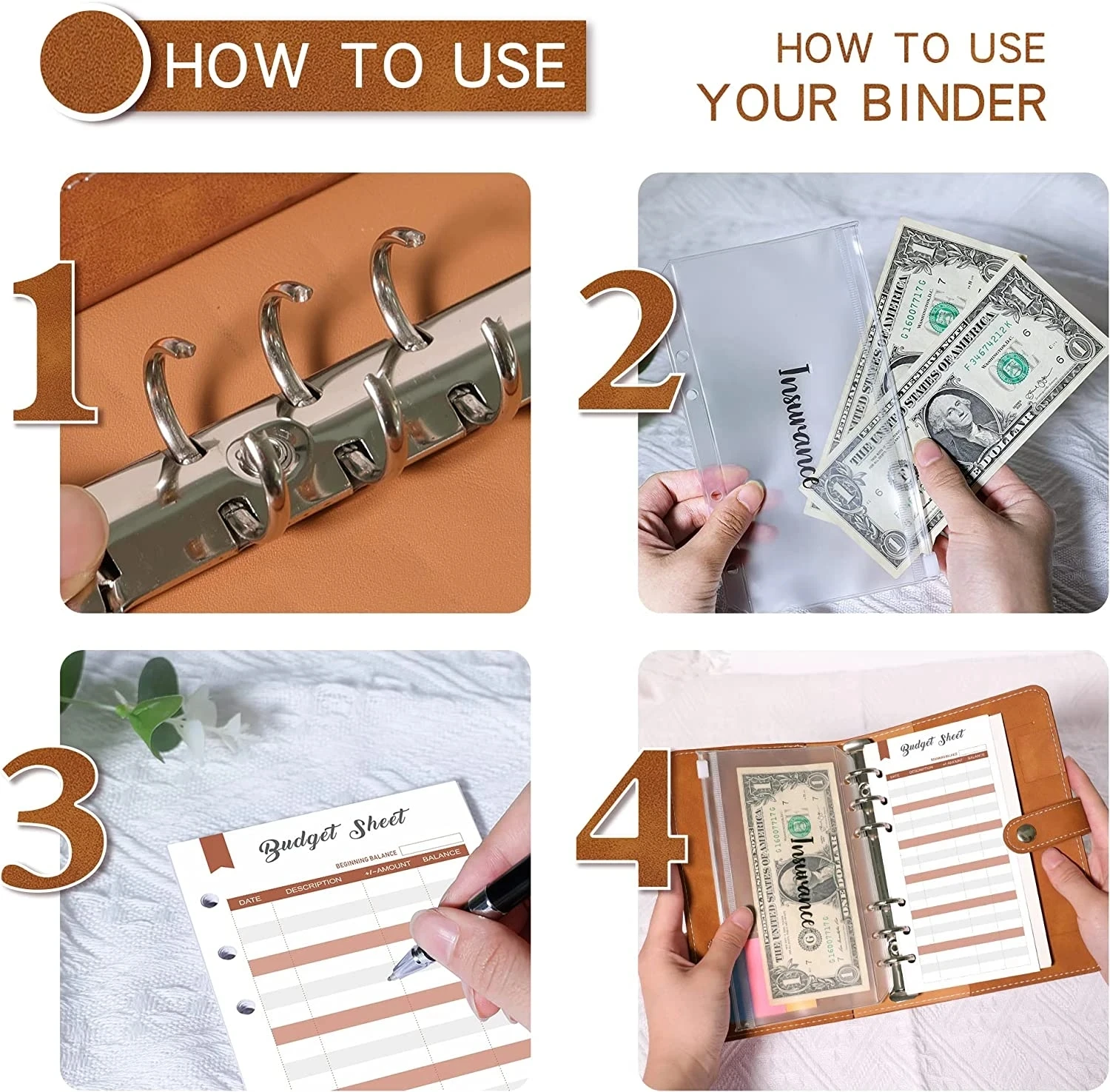 Handmade Luxury Budget Binder 