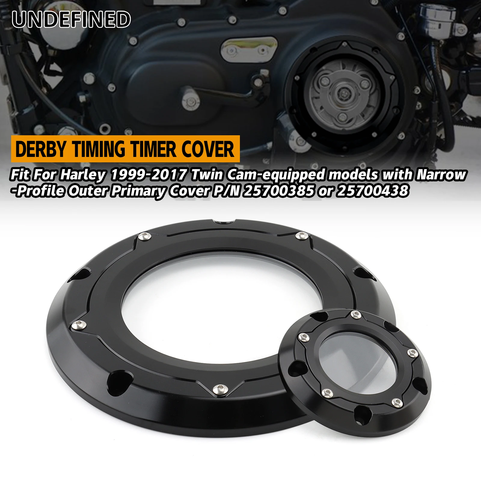Coperchio Timer Derby Motore Moto Per Harley Softail Street Bob Low Rider Fat Bob Touring Road King Street Glide Dyna Softail